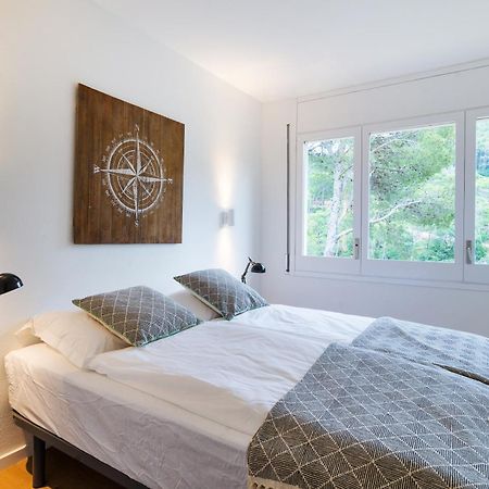 Ferienwohnung La Vie En Rouge Sa Riera Duplex, Private Parking Begur Exterior foto