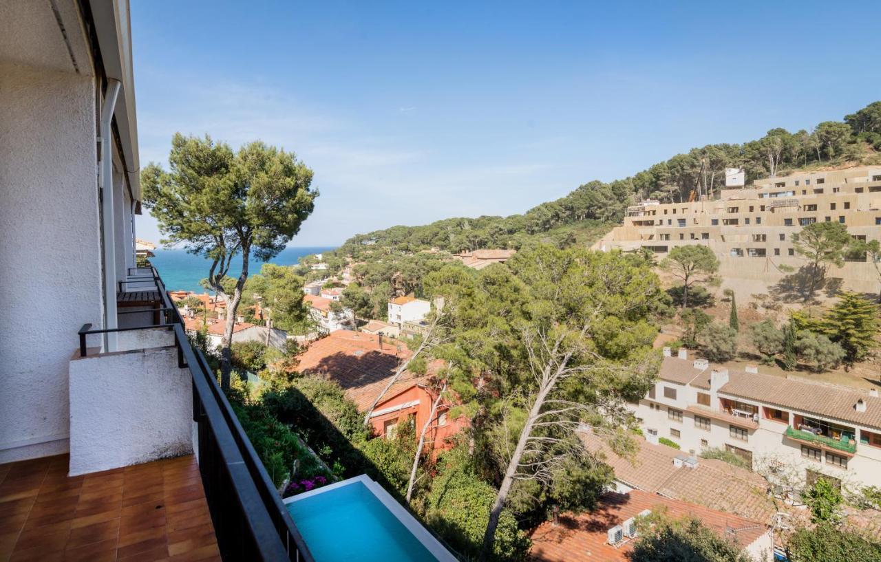 Ferienwohnung La Vie En Rouge Sa Riera Duplex, Private Parking Begur Exterior foto