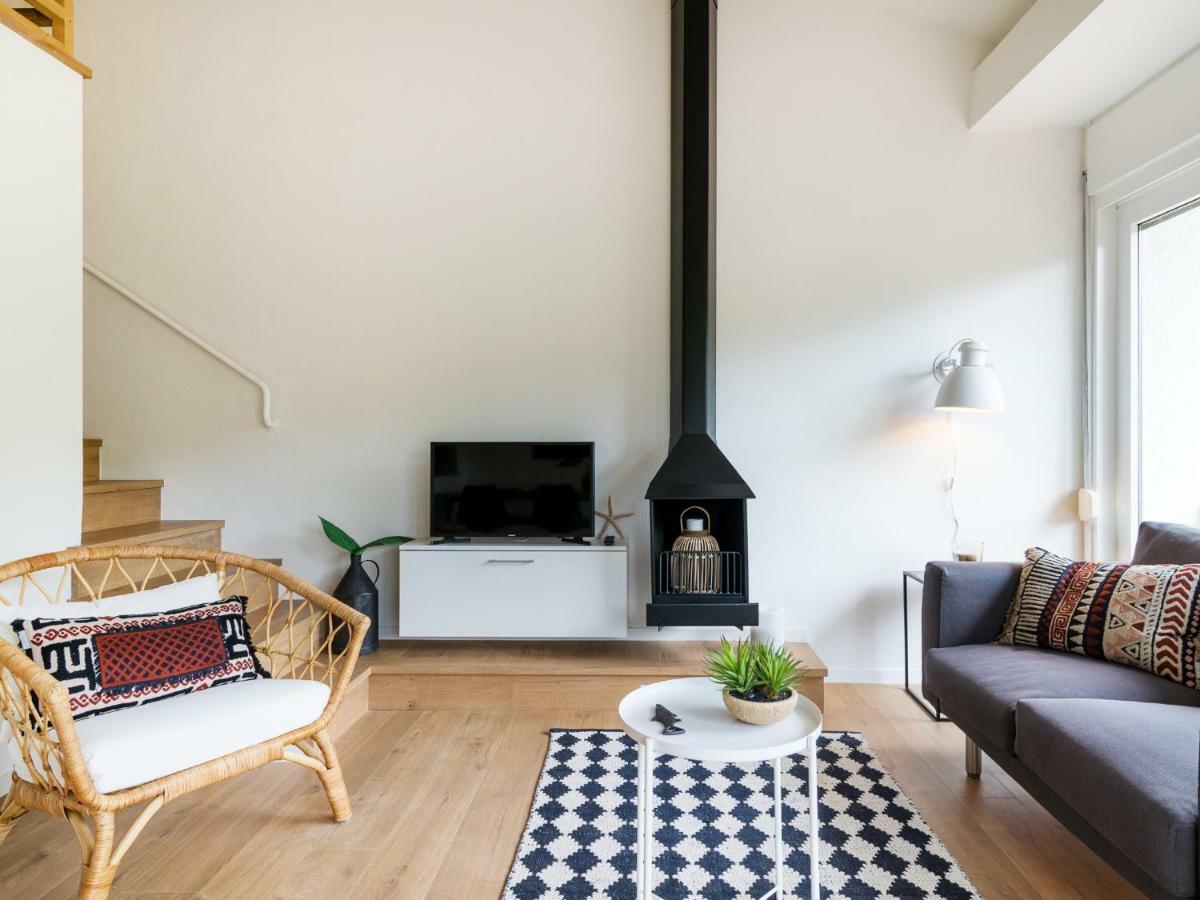 Ferienwohnung La Vie En Rouge Sa Riera Duplex, Private Parking Begur Exterior foto