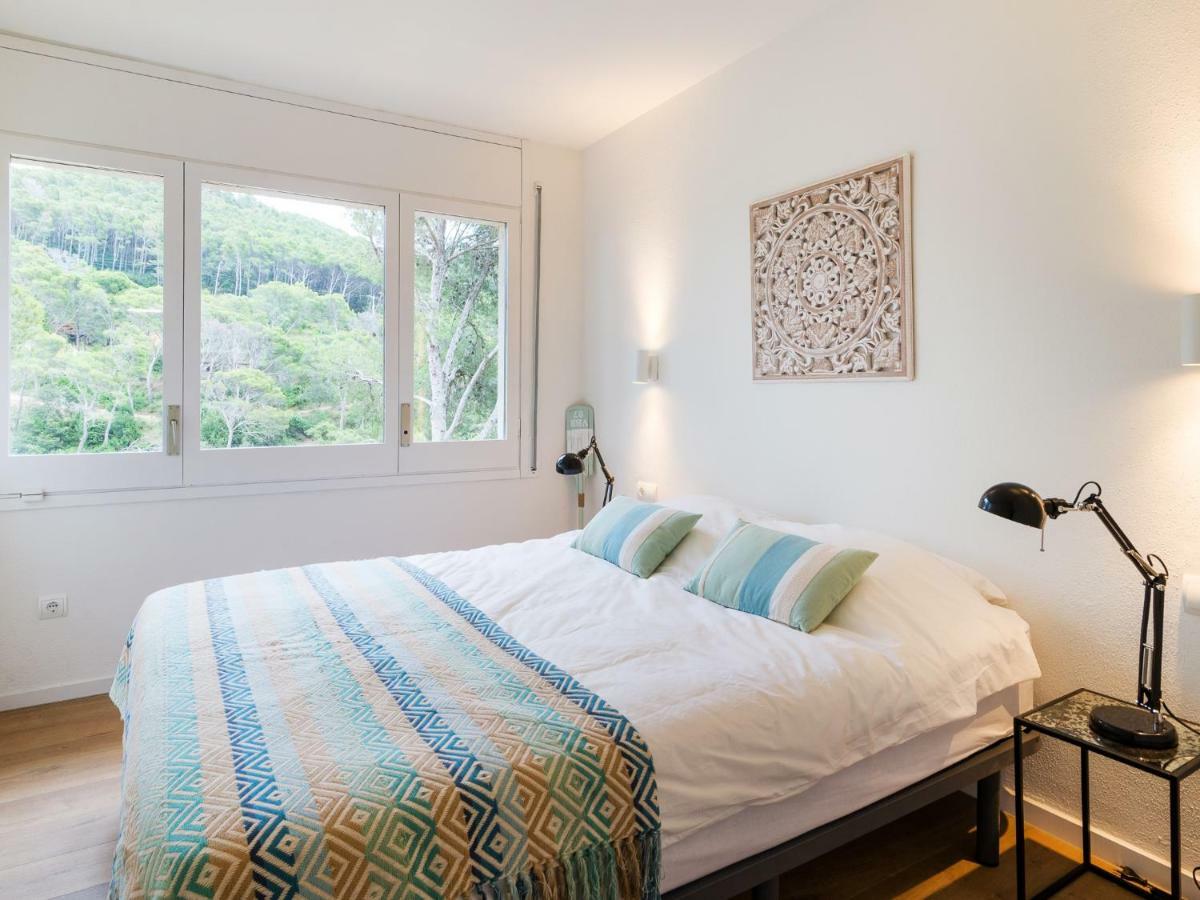 Ferienwohnung La Vie En Rouge Sa Riera Duplex, Private Parking Begur Exterior foto