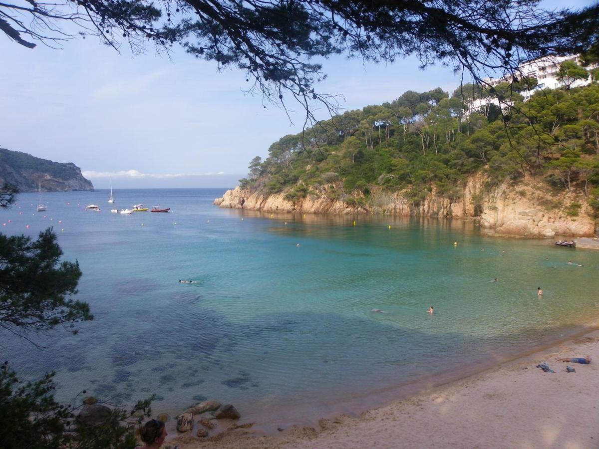 Ferienwohnung La Vie En Rouge Sa Riera Duplex, Private Parking Begur Exterior foto